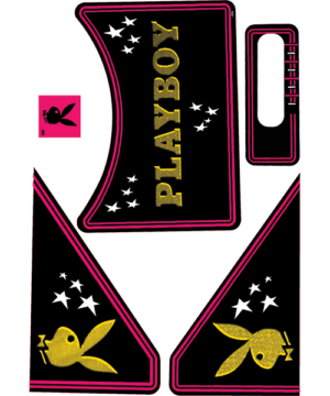 Playboy Apron Decal Set (Stern)