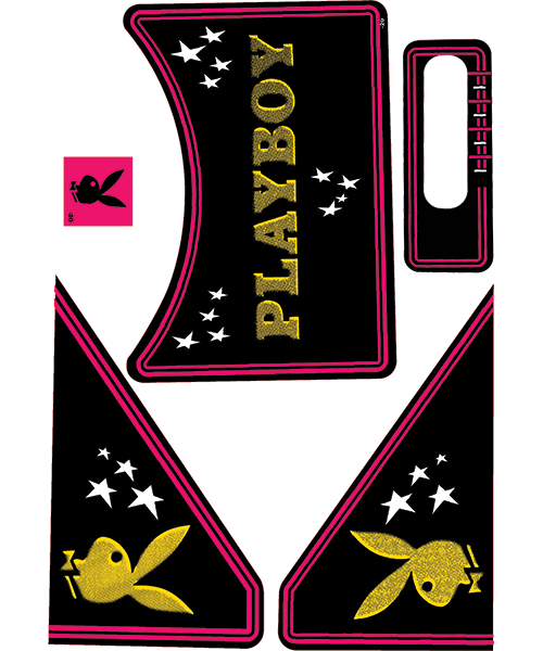 Playboy Apron Decal Set (Stern) - Image 1