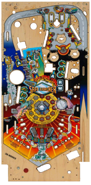 Safe Cracker Playfield
