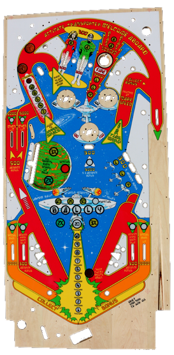 Star Trek Playfield - Image 1