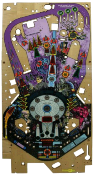 Star Trek The Next Generation Playfield