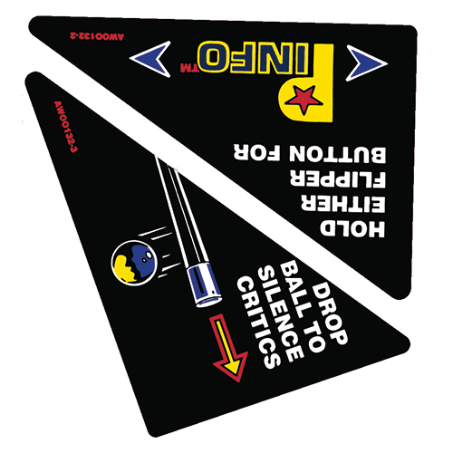 Pinball Magic Apron Decal Set - Image 1