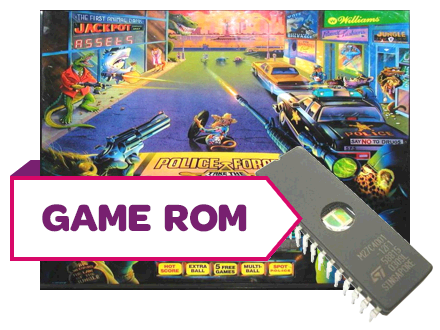 Police Force CPU Game Rom Set - Image 1