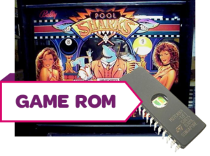 Pool Sharks CPU Game Rom Set
