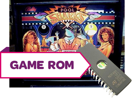 Pool Sharks CPU Game Rom Set - Image 1