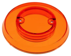 Pop Bumper Cap Amber
