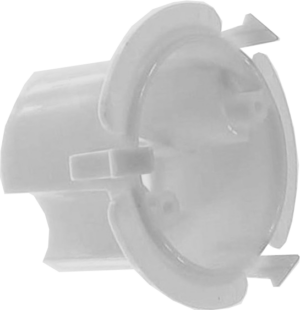 Pop Bumper Body Clip Type White