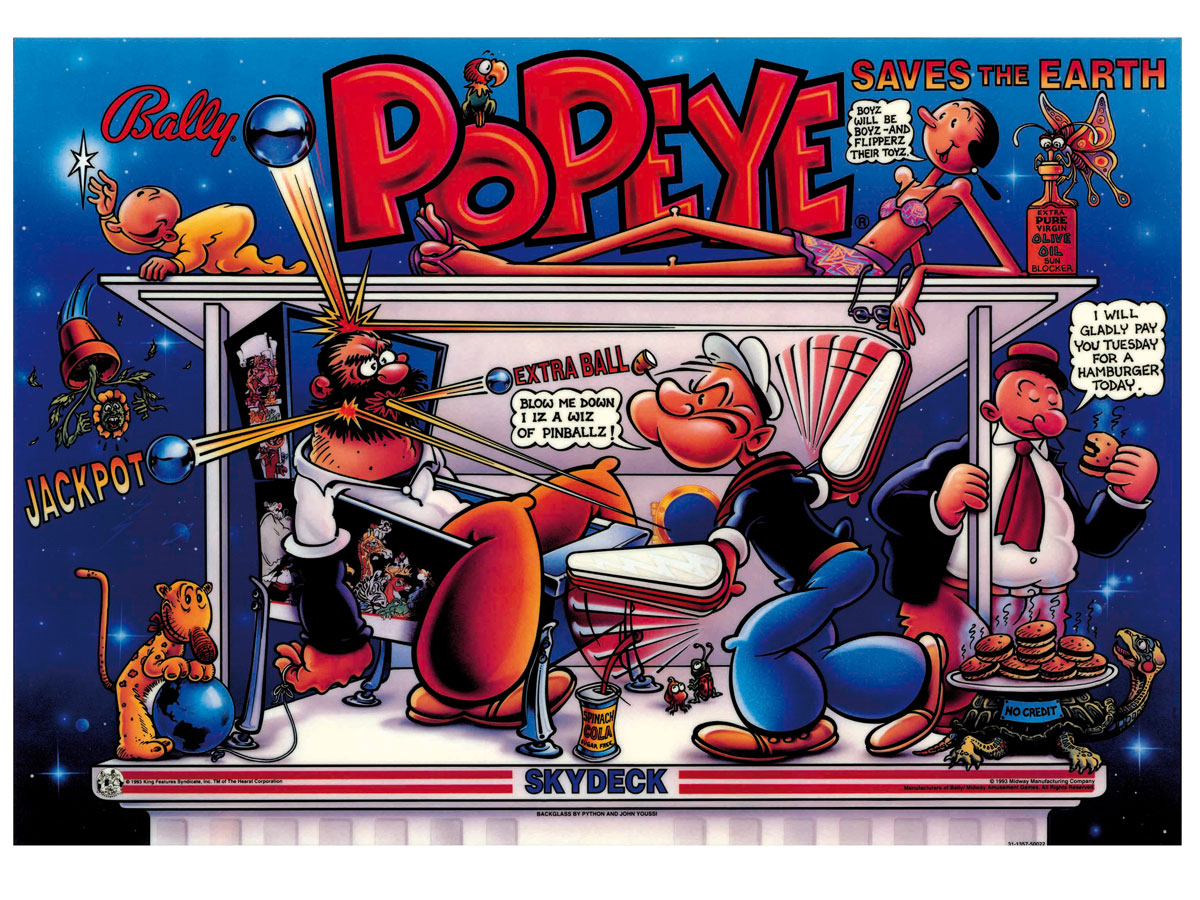 Popeye Translite - Image 1