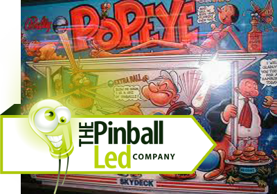 Popeye UltiFlux Playfield LED Set - Image 1