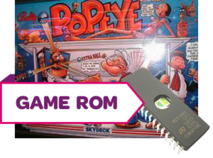 Popeye CPU Game Rom