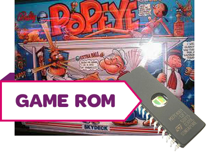 Popeye CPU Game Rom - Image 1