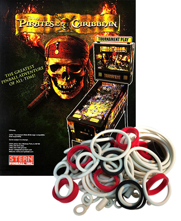 Pirates of the Caribbean Rubberset - Image 1