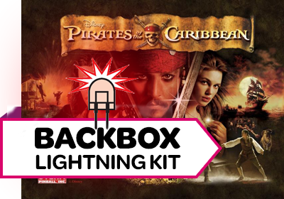 Pirates of the Caribbean Backbox Lightning Kit