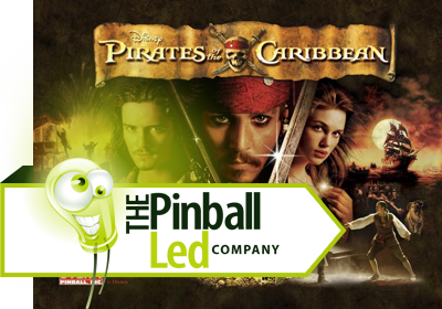 Pirates of the Caribbean UltiFlux Playfield LED Set - Image 1