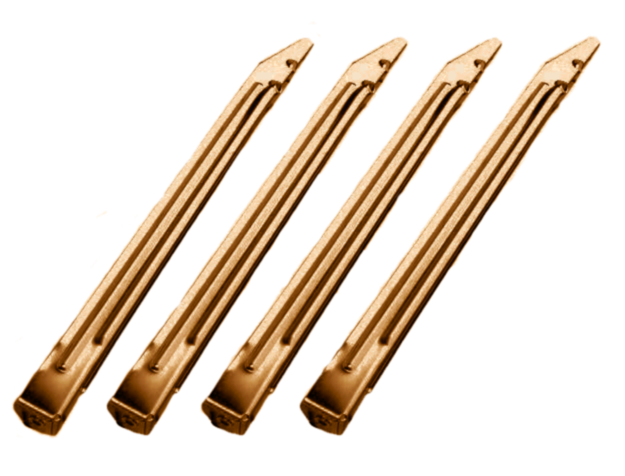 Complete Set 24K Gold Pinball Legs - Image 1