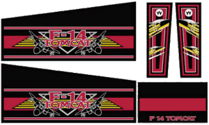 F-14 Tomcat Cabinet Decals (Next Gen)