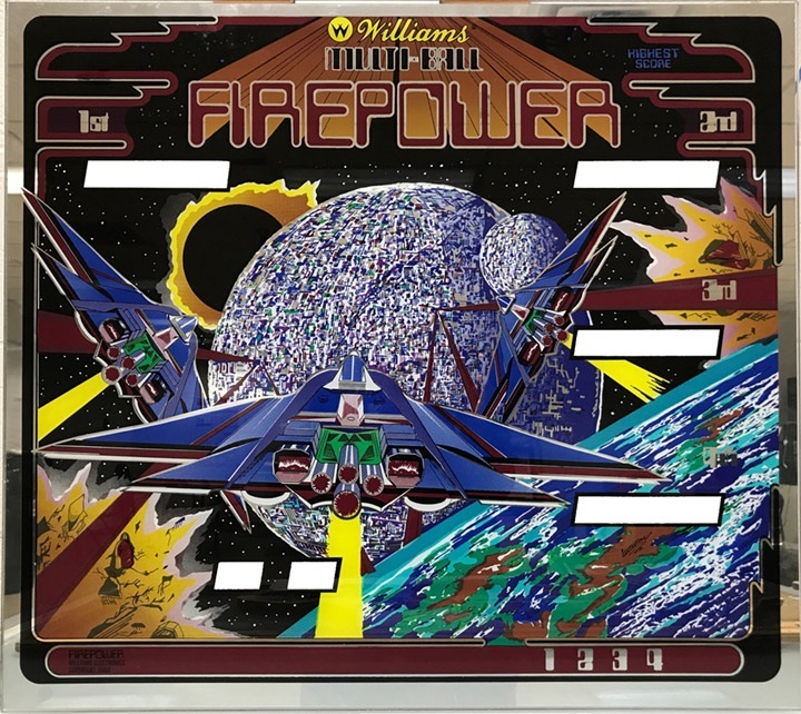 Firepower Backglass - Image 1
