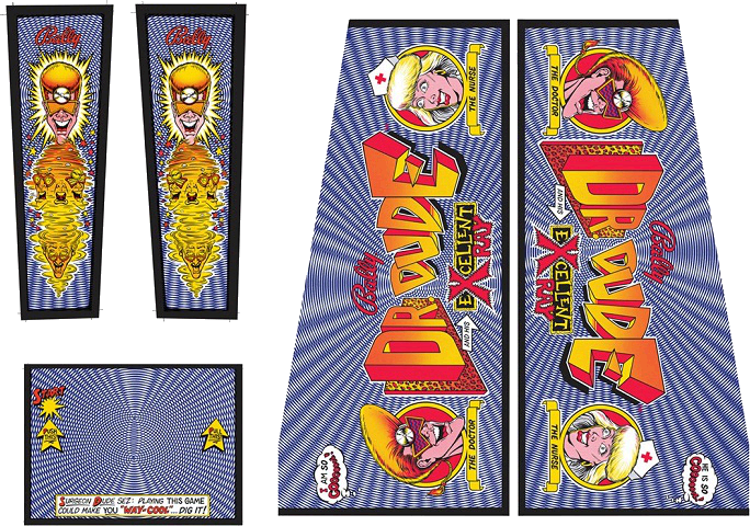 Dr Dude Cabinet Decals - Image 1