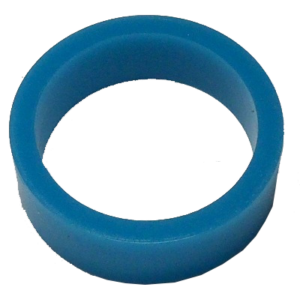 Saturn™ Flipper Ring - FLUORESCENT BLUE 1.5 Inch x .5 Inch #1 Hardness (Soft)
