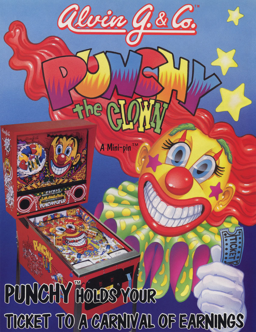 Punchy the Clown Flyer - Image 1