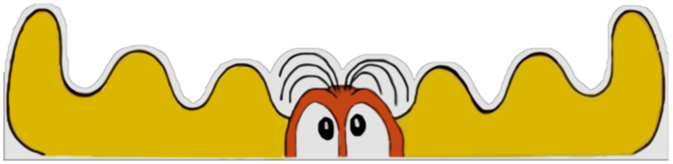 Adventures of Rocky and Bullwinkle and Friends Topper Plastic - Image 1