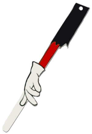 Adventures of Rocky and Bullwinkle and Friends Hat Trick Arm Plastic