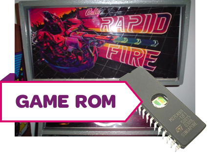 Rapid Fire CPU Game Rom Set - Image 1