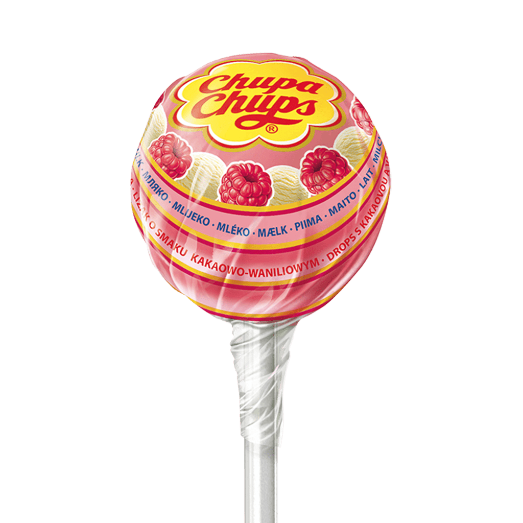 Chupa Chups Raspberry and Cream - Image 1