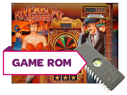 Riverboat Gambler CPU Game Rom Set - Image 1