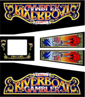 Riverboat Gambler Cabinet Decals (Next Gen)