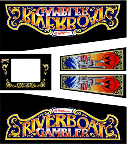 Riverboat Gambler Cabinet Decals (Next Gen) - Image 1