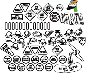 Road Show Insert Decals