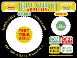 Drive Yourself Backglass