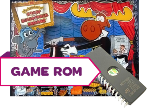 Adventures of Rocky and Bullwinkle and Friends Game/Display Rom Set (Spanish)