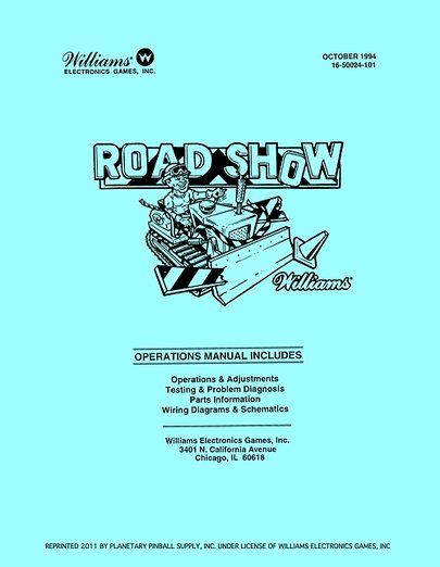 Road Show Manual - Image 1