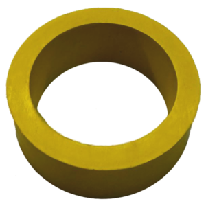 Flipper Rubber Small Yellow 1 x 1/2 x 5/32