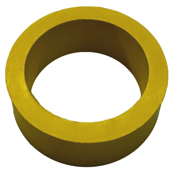 Flipper Rubber Small Yellow 1 x 1/2 x 5/32 - Image 1