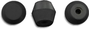 Rubber Post Cap 38-6543 Black - Image 1