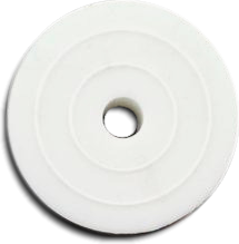 Rubber-Rebound 1-1/2" White