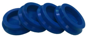 Silicon Feet Blue Set/4