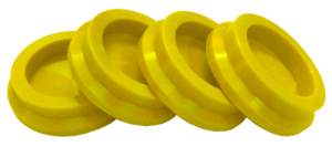 Silicon Feet Yellow Set/4