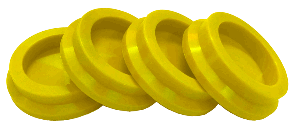 Silicon Feet Yellow Set/4 - Image 1