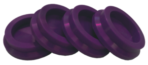 Silicon Feet Purple Set/4