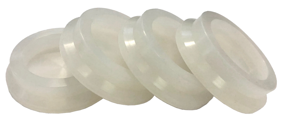 Silicon Feet Transparant Set/4 - Image 1