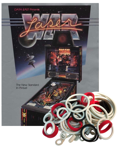 Laser War Rubber Set