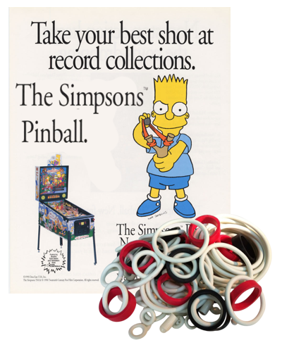 The Simpsons Rubber Set