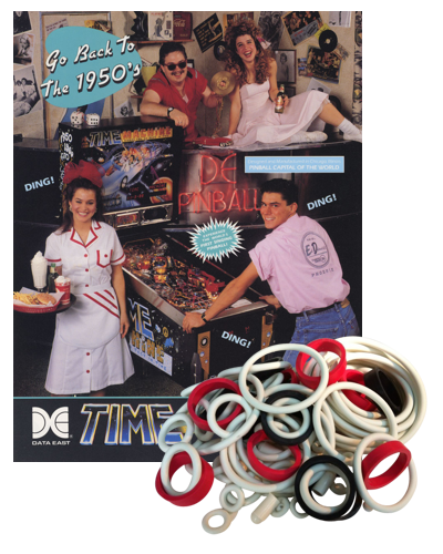 Time Machine Rubber Set