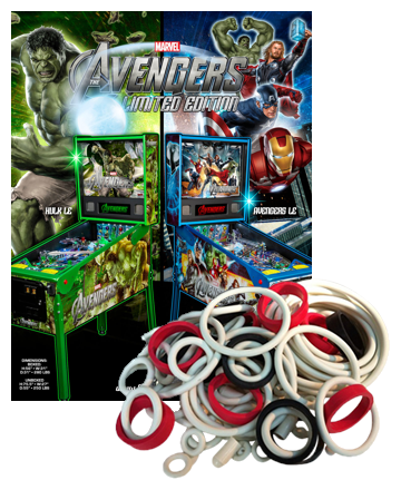 Avengers Hulk Rubber Set - Image 1
