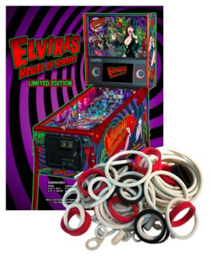 Elvira House of Horrors Rubber Set