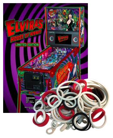 Elvira House of Horrors Rubber Set - Image 1